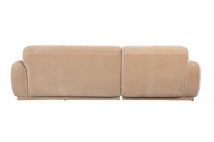 Zuiver Hazel 3,5-zitsbank Chaise Longue links Beige