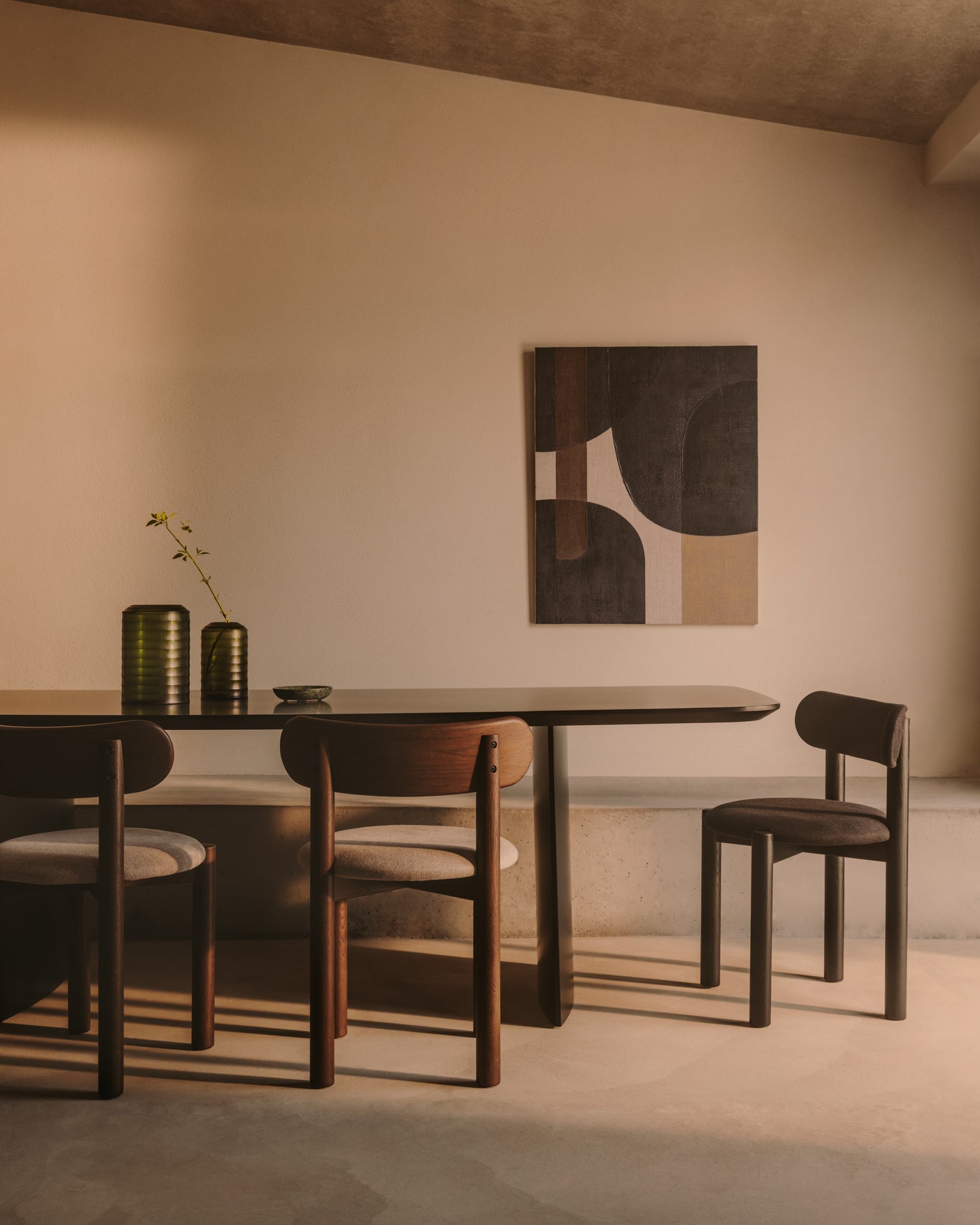 Kave Home Litto eettafel 200x100 cm Black