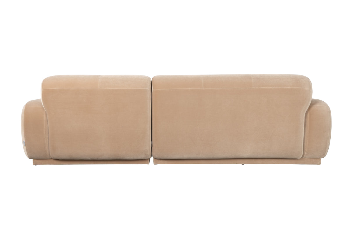 Zuiver Hazel 3,5-zitsbank Chaise Longue rechts Beige