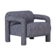 WOOOD Lenny fauteuil dessin Grijsblauw