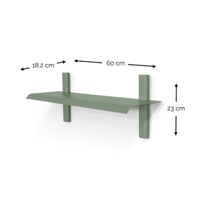 Spinder Design Hola 2 wandplank Dusty Green