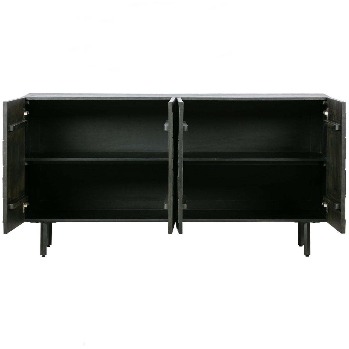 WOOOD Counter dressoir Zwart