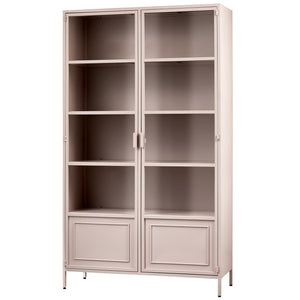 WOOOD Ronja vitrinekast metaal Soft Pink