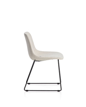 Kave Home Zahara eetkamerstoel chenille Beige
