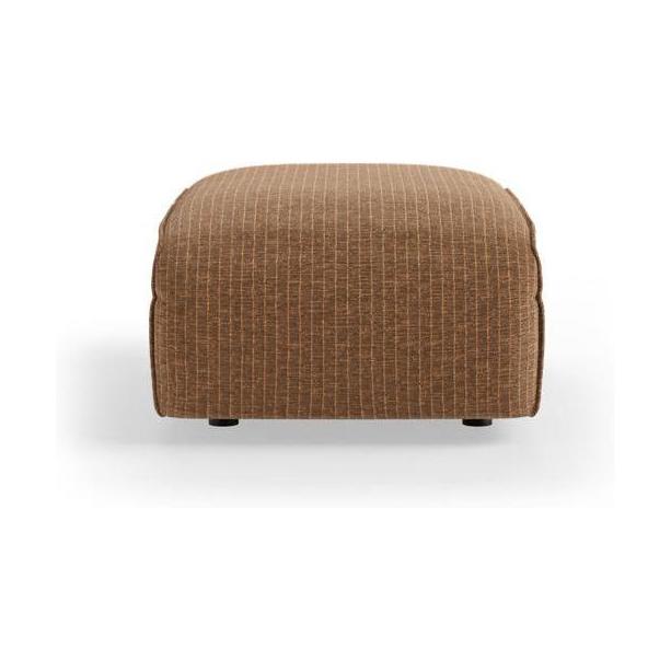 HKliving Flake hocker Corduroy Velvet Aged Gold