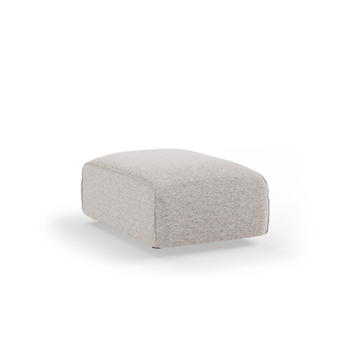 HKliving Flake hocker small Sneak Light Grey