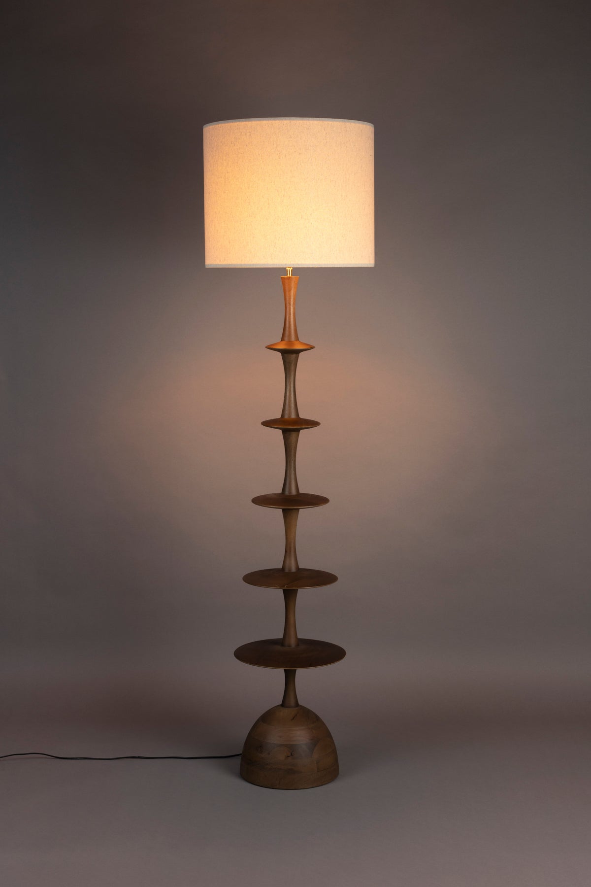 Dutchbone Cath vloerlamp Bruin