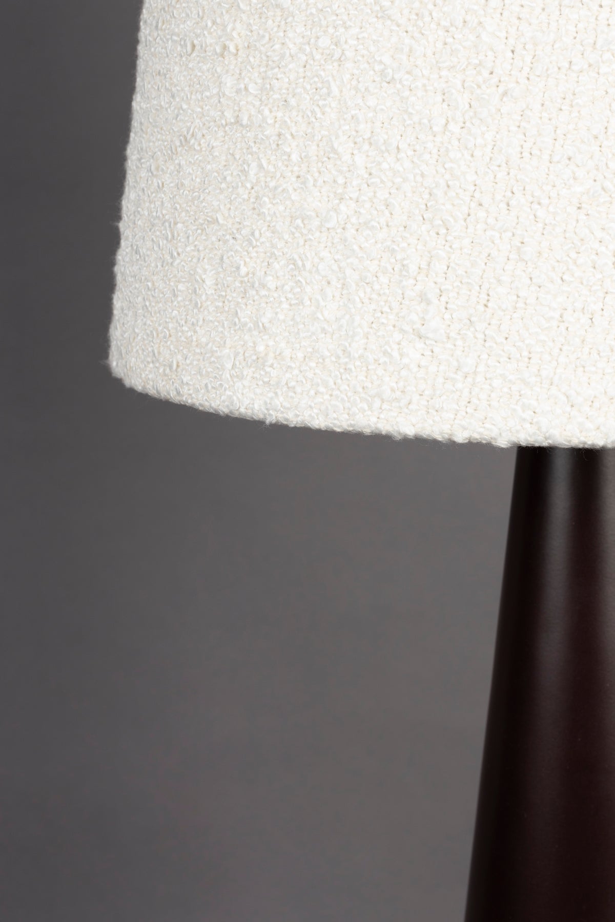 Dutchbone Miki vloerlamp Wit en Zwart