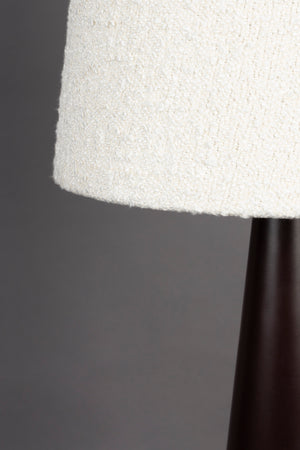 Dutchbone Miki vloerlamp Wit en Zwart