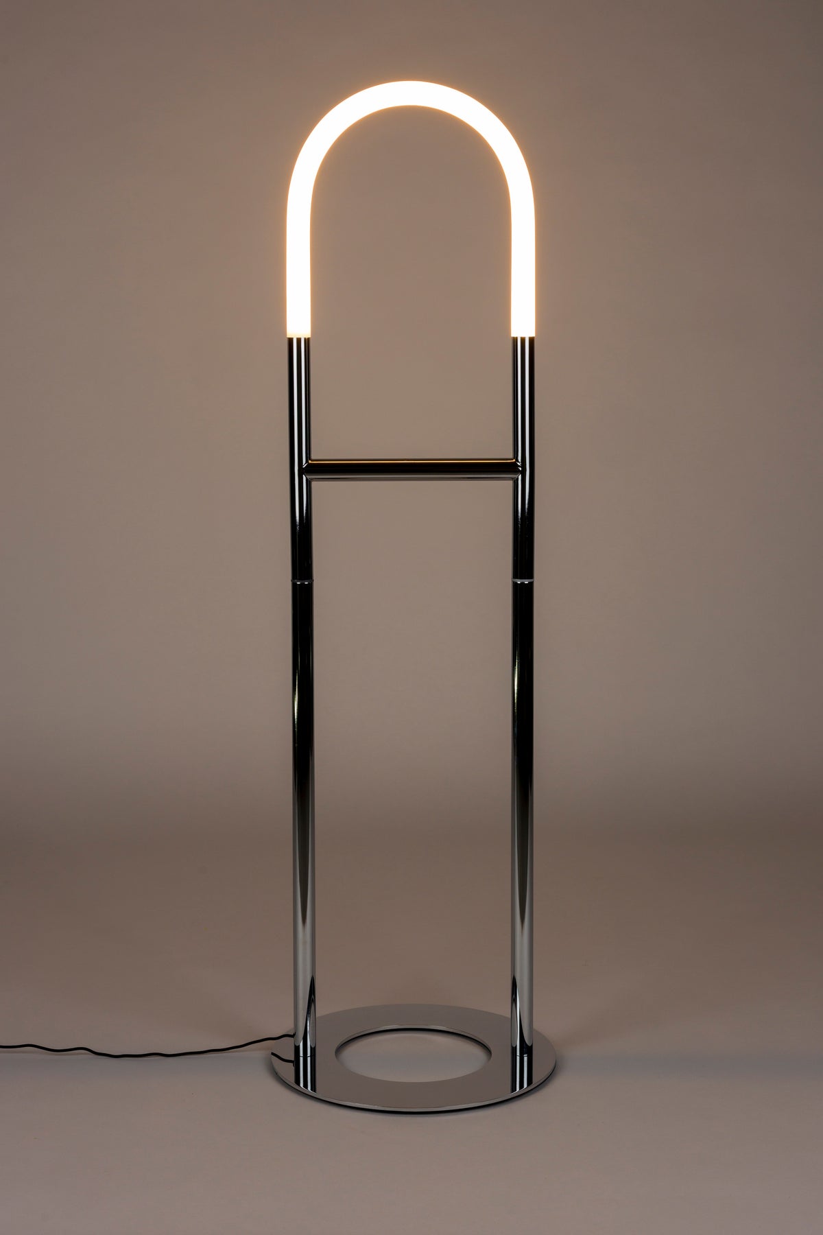 Zuiver Arch vloerlamp Chrome