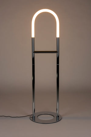 Zuiver Arch vloerlamp Chrome