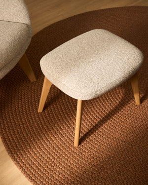 Kave Home Adiran fauteuil chenille Beige