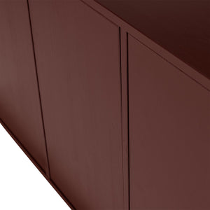 WOOOD Merel dressoir Bordeauxrood