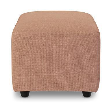 HKliving Jax hocker small Linen Dusty Rose