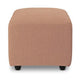 HKliving Jax hocker small Linen Dusty Rose
