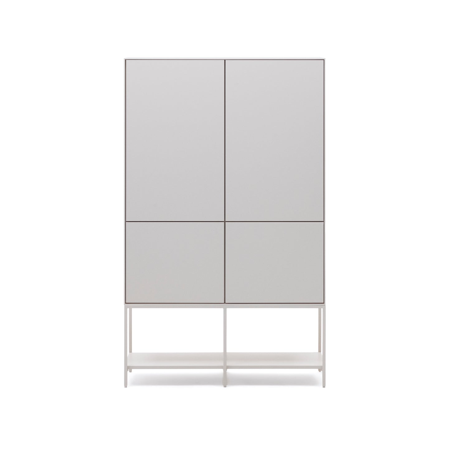 Kave Home Vedrana dressoir met 4 deuren Wit