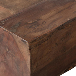 WOOOD Cuno salontafel laag Donkerbruin