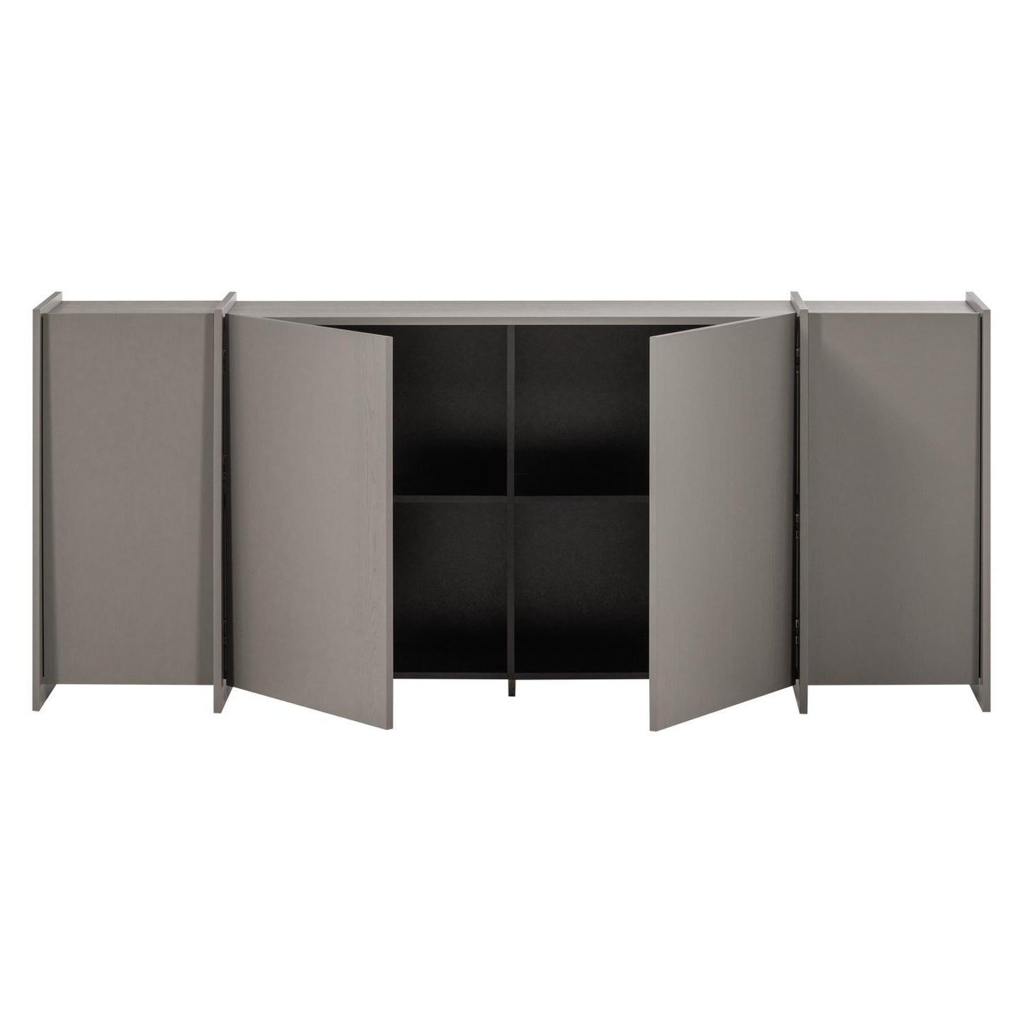 WOOOD Brock dressoir Warmgrijs