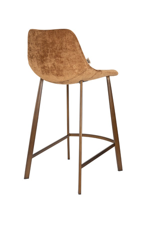 Dutchbone Franky barkruk H65 Cognac