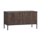 WOOOD New Gravure tv-meubel 100 cm Espresso