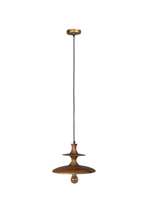 Dutchbone Cath pendant lamp Walnoot