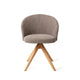 Tweedekansje Jesper Home Niimi eetkamerstoel revolve oak Saving Greige
