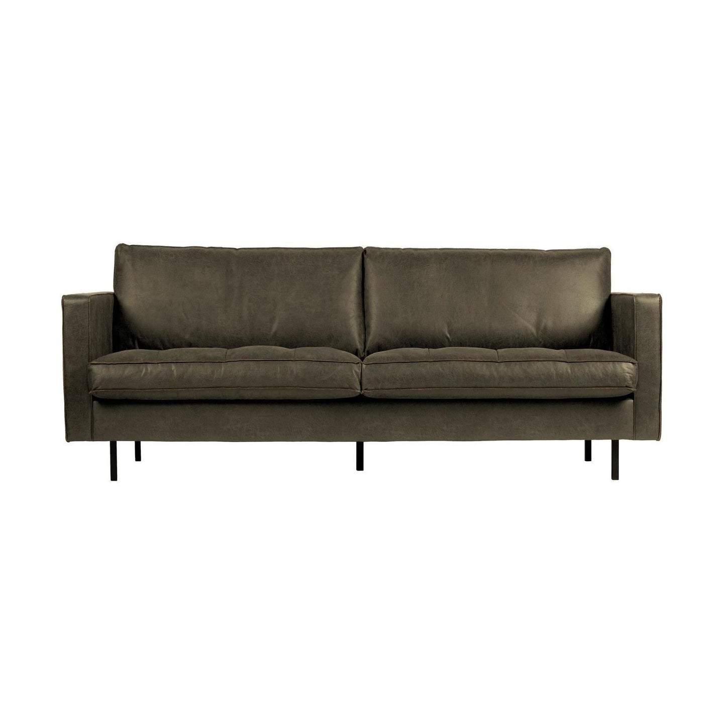 WOOOD Rodeo Classic 2,5-zits bank eco-leer Olijfgroen