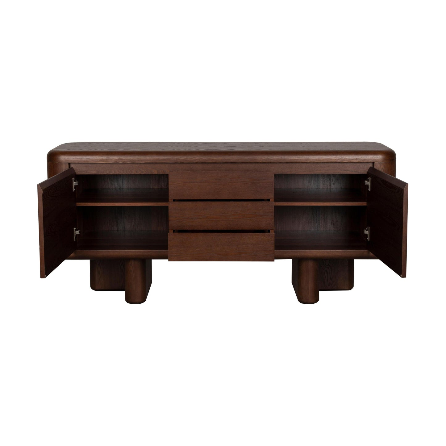Dutchbone Herman dressoir Walnoot