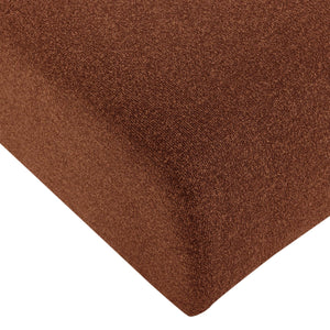 WOOOD Mojo Base chaise longue bank arm rechts bouclé Roestbruin