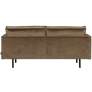 WOOOD Rodeo 2,5-zits bank velvet taupe