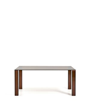 Kave Home Adularia eettafel 160x90 cm Bruin