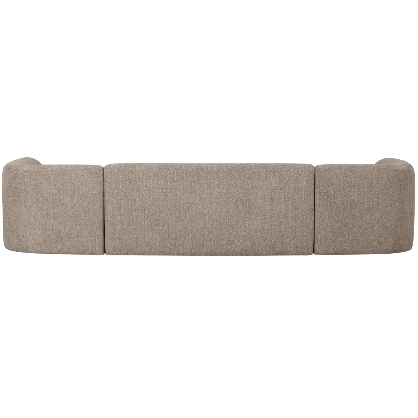 WOOOD Sloping U-vorm bank Naturel Melange