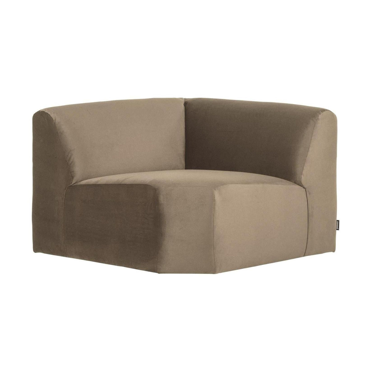 WOOOD Mojo Base bank hoekelement recht velvet Khaki