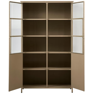 WOOOD Exhibit vitrinekast Khaki