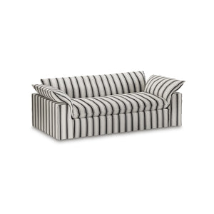 HKliving Nomad bank 244 cm Rocco Chalkstripe