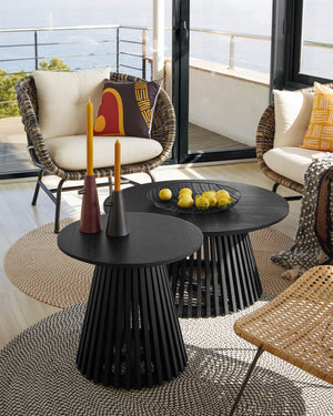 Kave Home Jeanette salontafel Ø80 cm Black