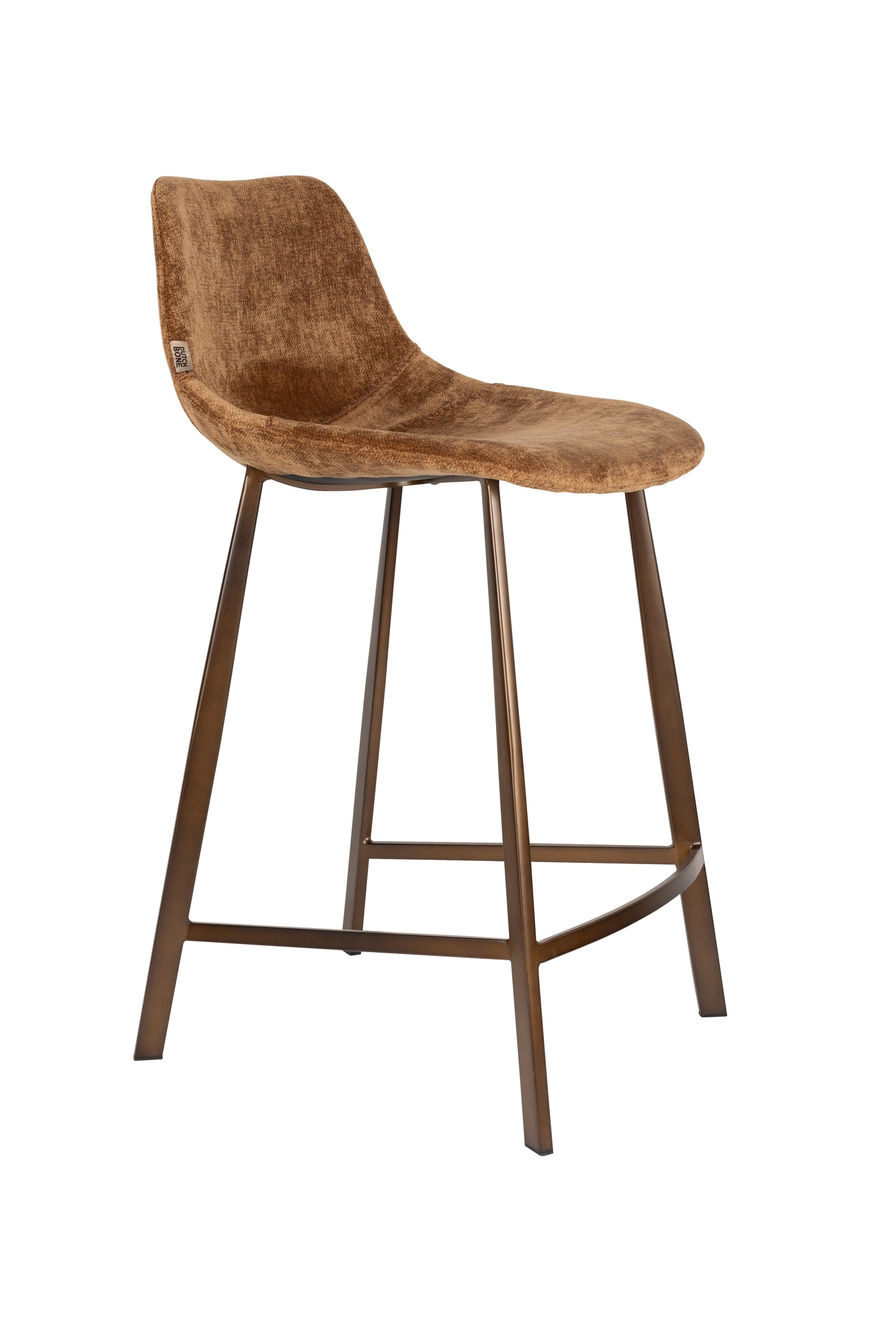 Dutchbone Franky barkruk H65 Cognac