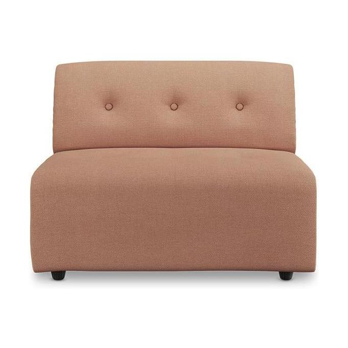 HKliving Vint bank middle Linen Dusty Rose