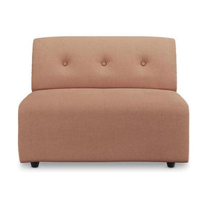 HKliving Vint bank middle Linen Dusty Rose