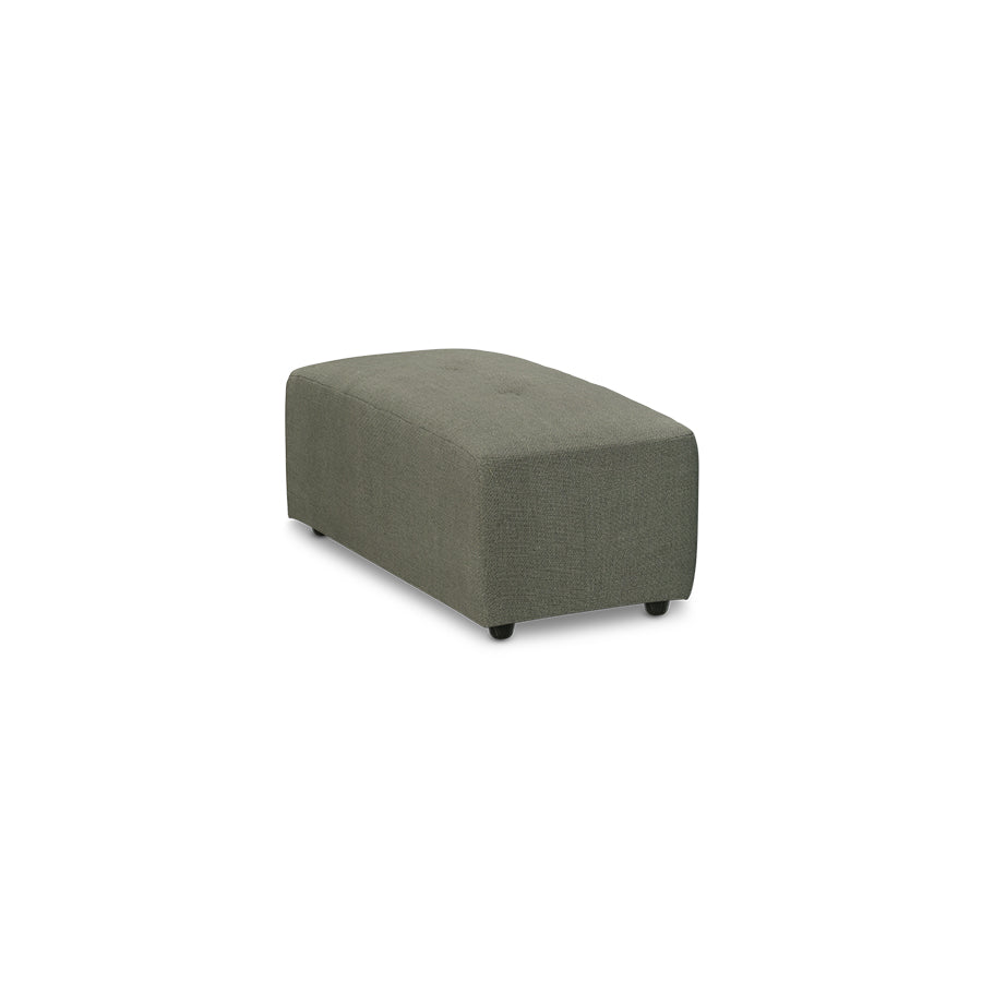 HKliving Vint hocker small Linen Army Green