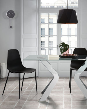Kave Home Whatts eetkamerstoel Black