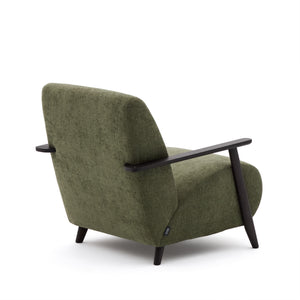 Kave Home Meghan fauteuil Green zwart