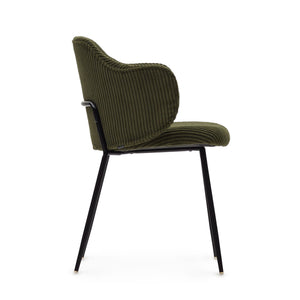 Kave Home Yunia eetkamerstoel Green