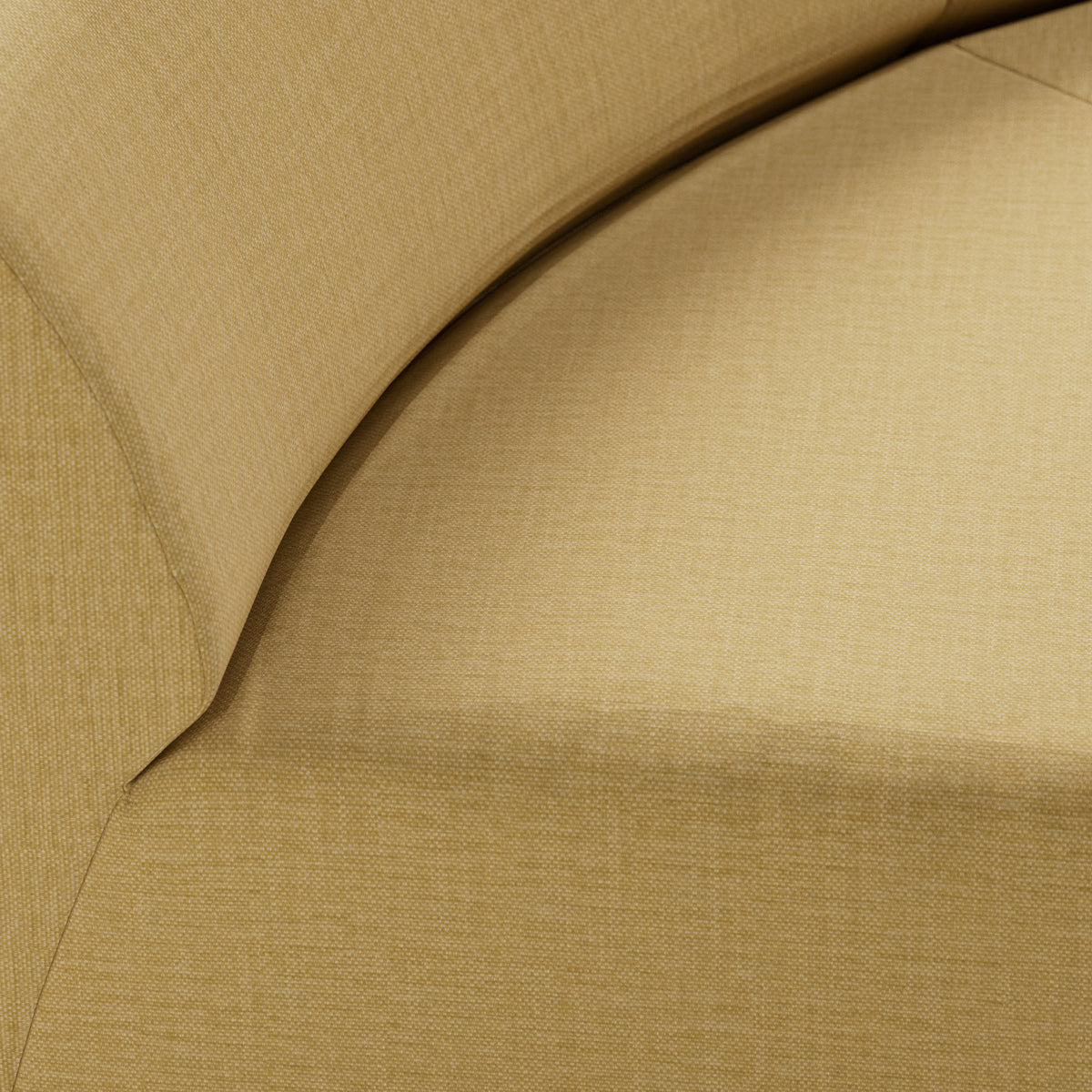 HKliving Jax bank round Cocoon Beige