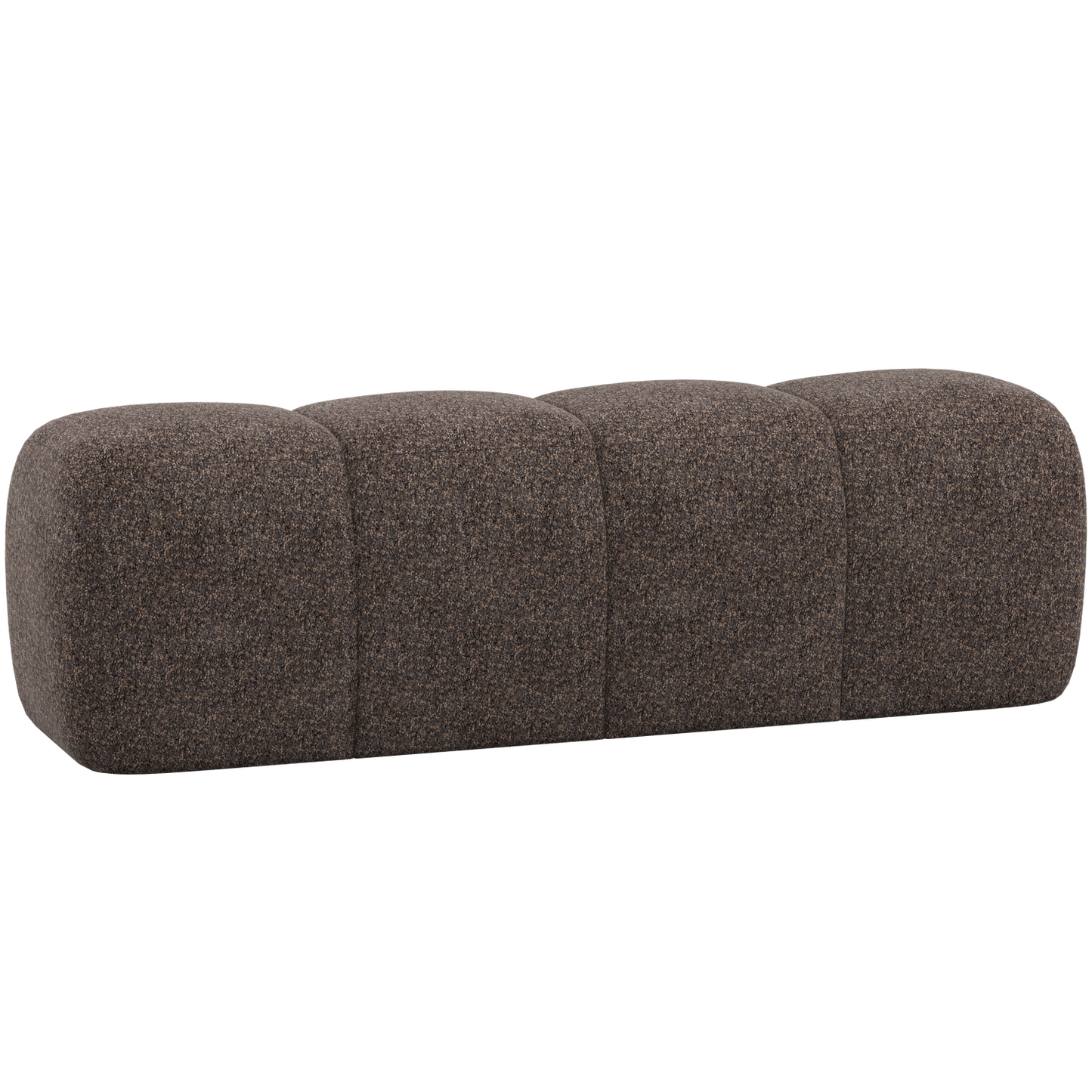 WOOOD Mojo eetbank 164 cm Wollig Bruin