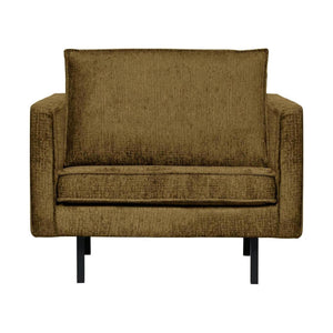 WOOOD Rodeo fauteuil velvet Brass