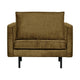 WOOOD Rodeo fauteuil velvet Brass