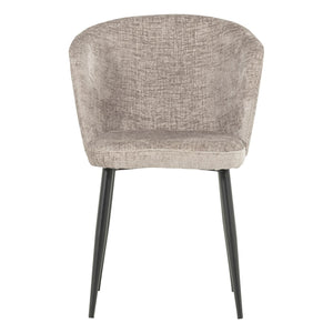 WOOOD Luse eetkamerstoel velvet Beige