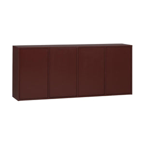 WOOOD Merel dressoir Bordeauxrood