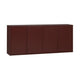 WOOOD Merel dressoir Bordeauxrood